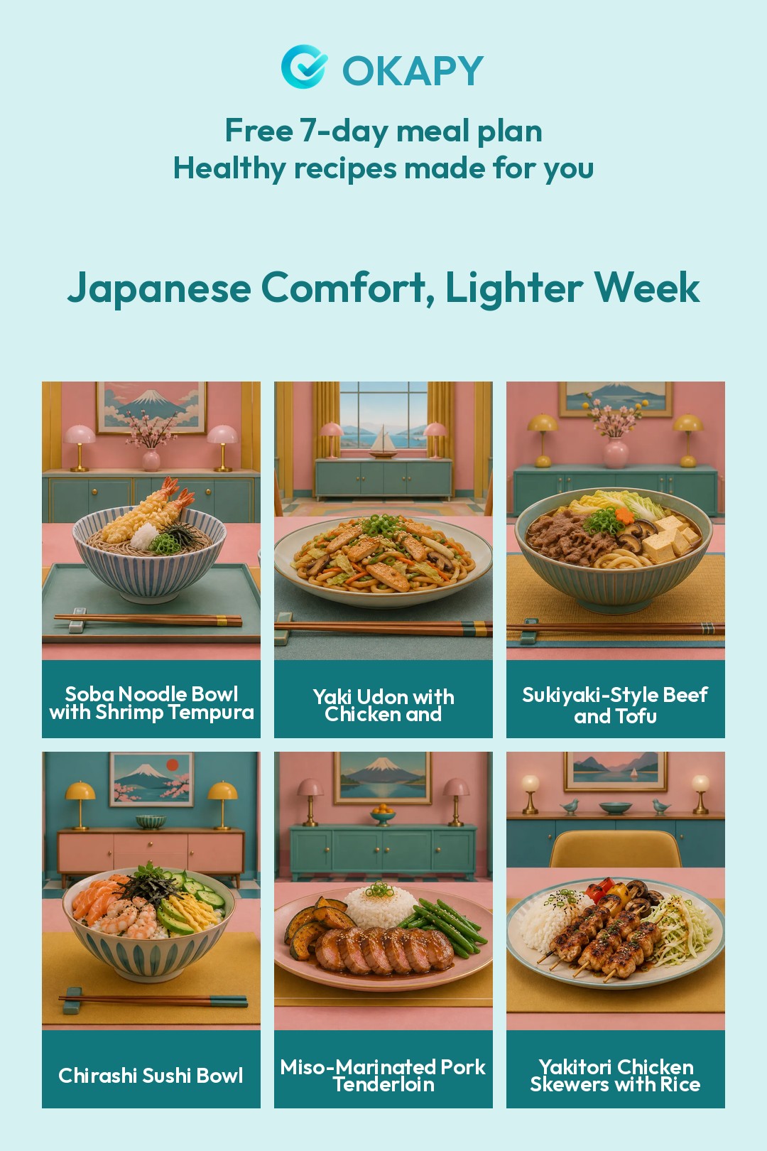 Japanese Comfort, Lighter Week