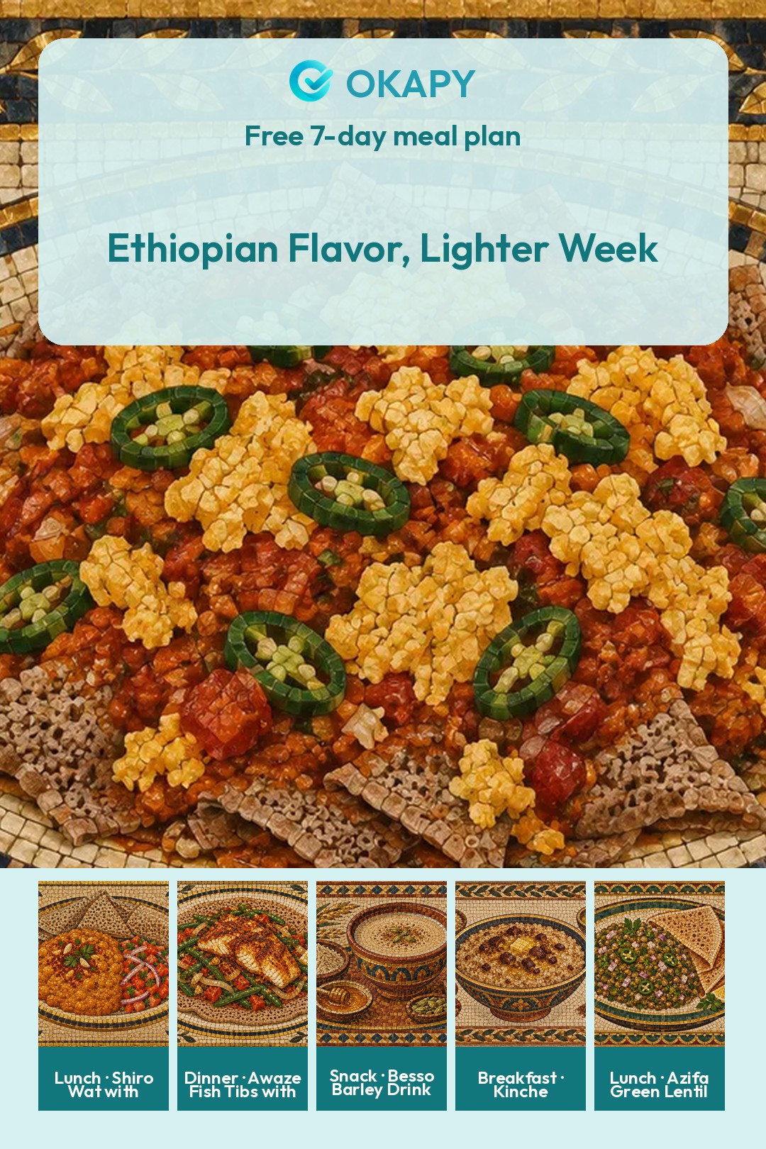 Ethiopian Flavor, Lighter Week