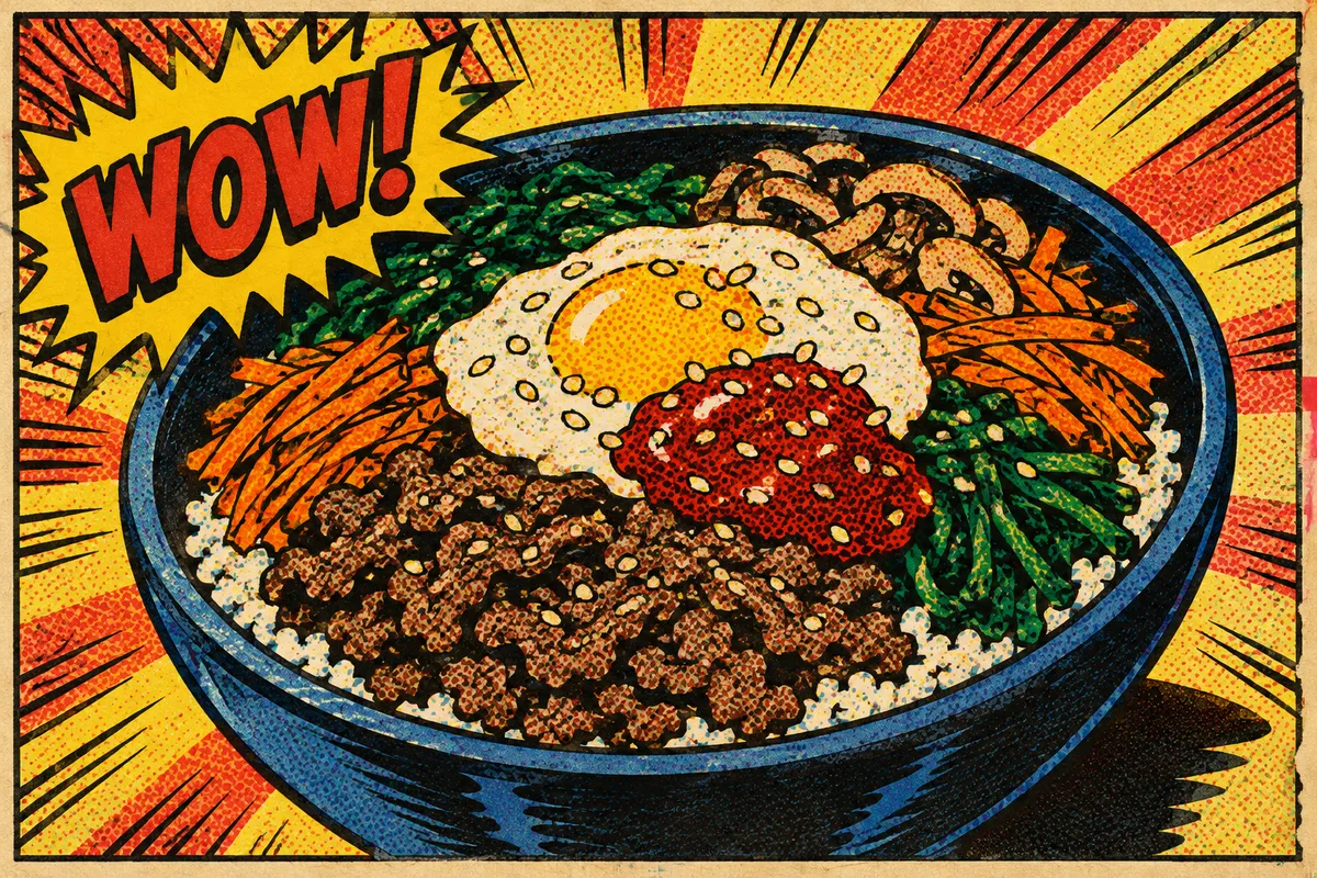 Bibimbap with Lean Beef