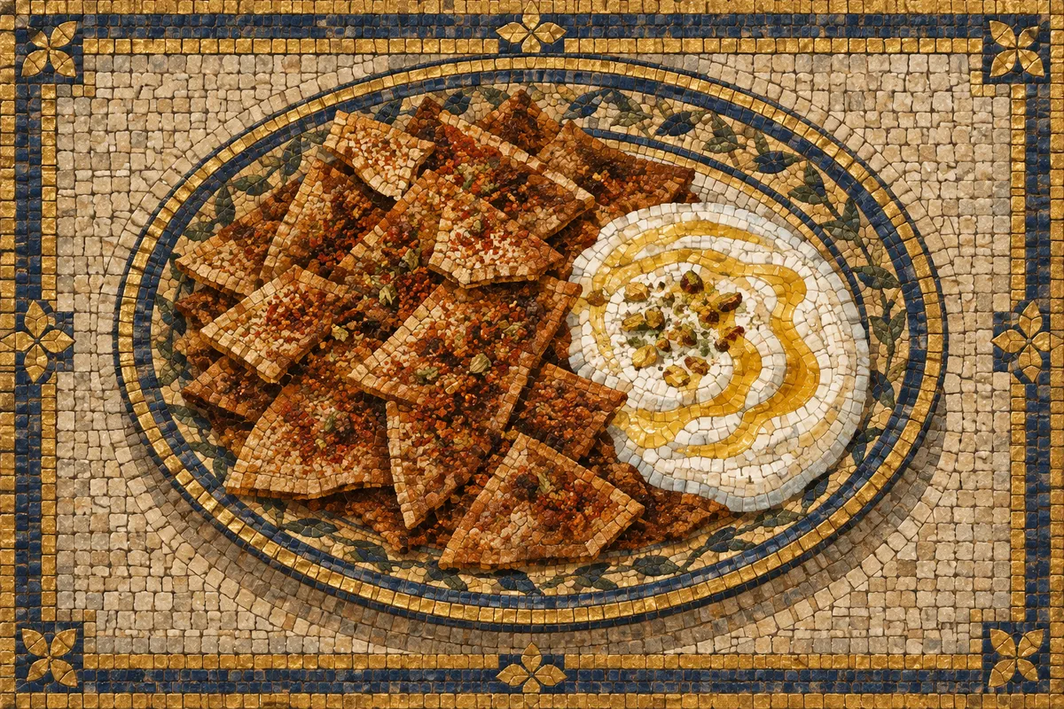 Chechebsa with Honeyed Yogurt