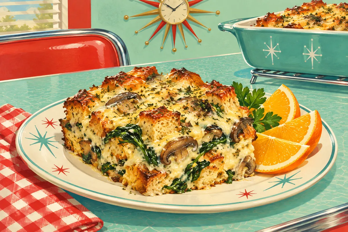 Italian Herb Breakfast Strata