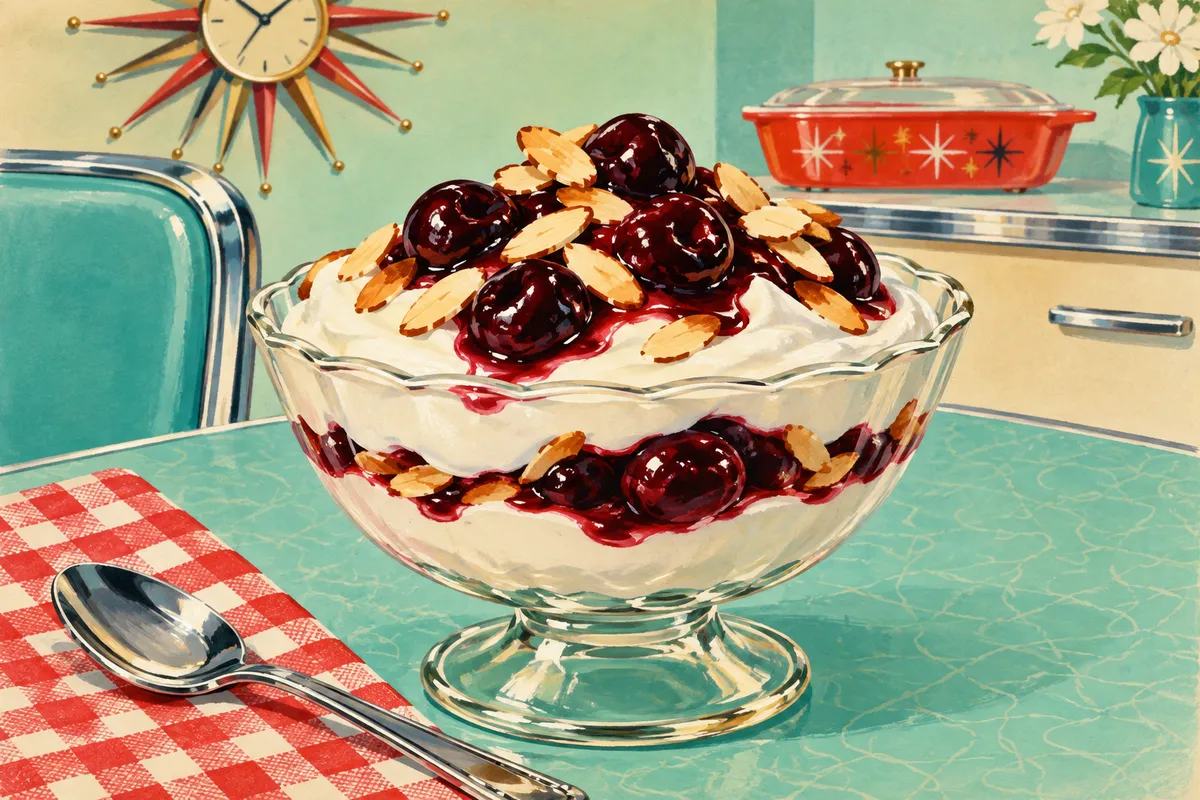 Italian Yogurt with Amarena Cherries
