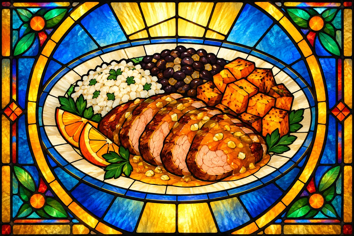 Brazilian Pork Tenderloin with Orange Sauce