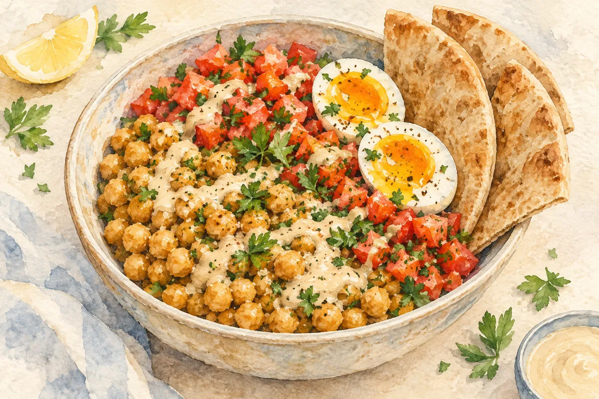 Balila Chickpea Breakfast Bowl