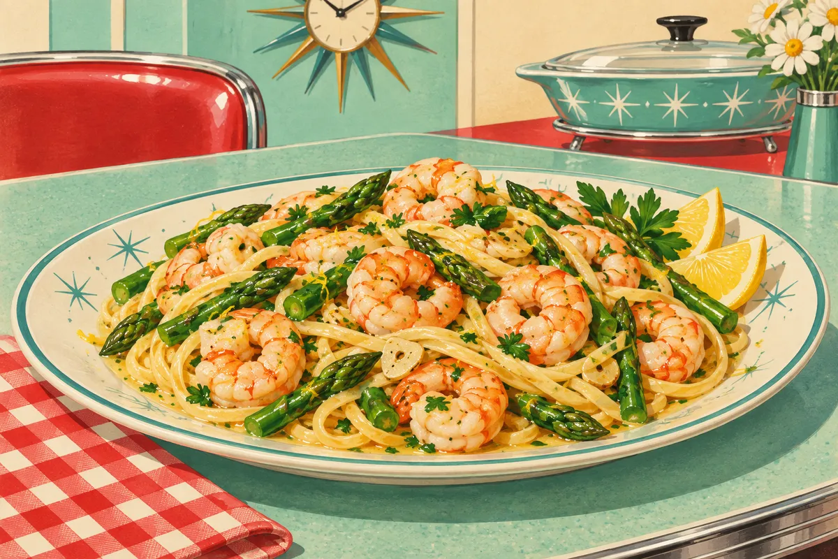 Shrimp Scampi Linguine