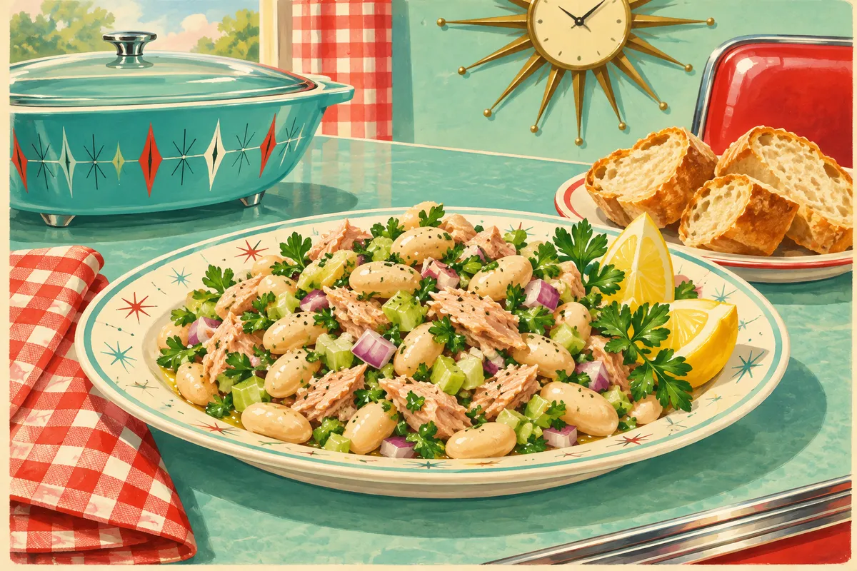 Tuscan White Bean and Tuna Salad