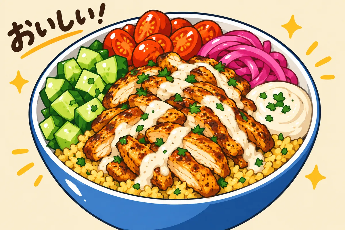 Chicken Shawarma Grain Bowls