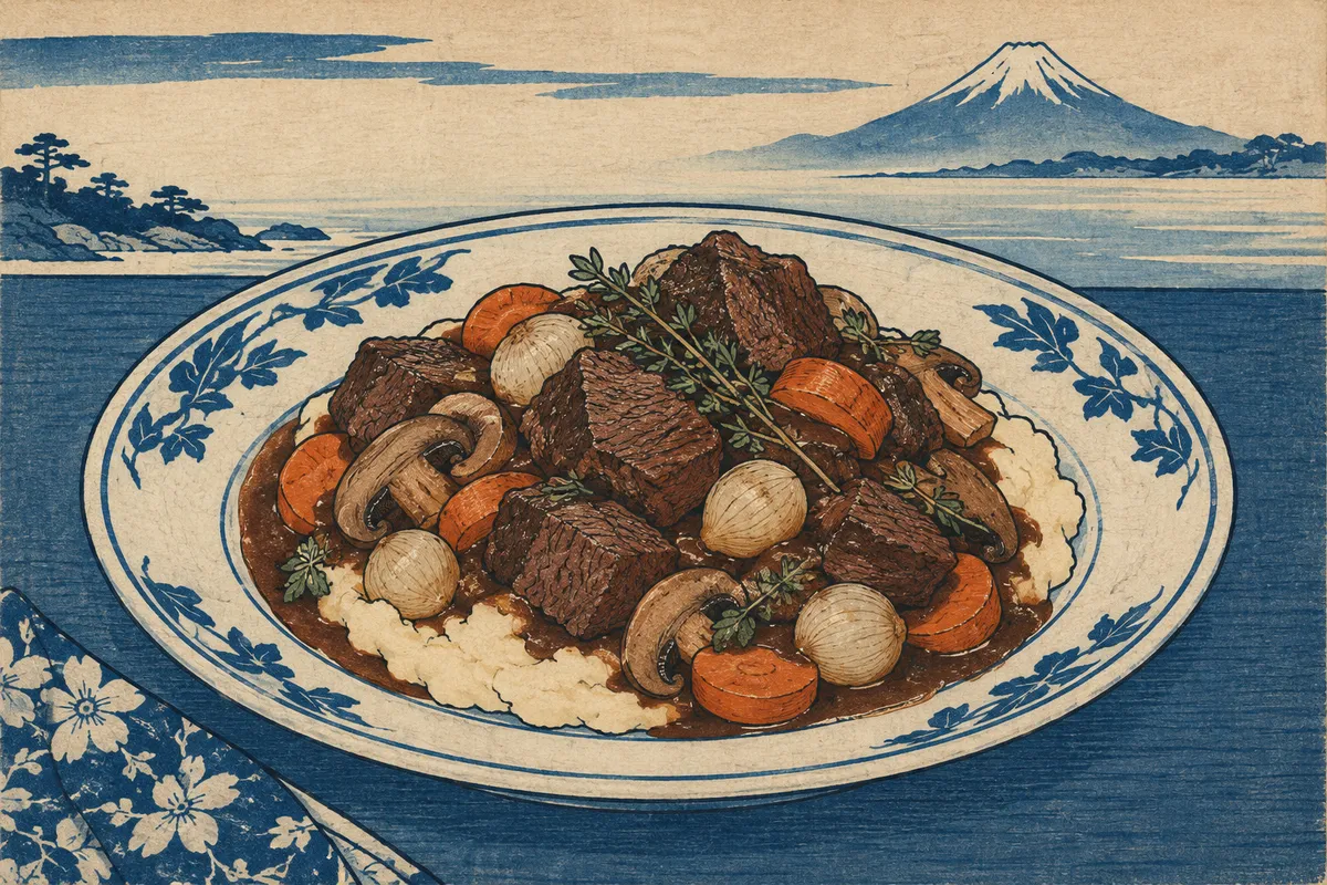 Light Beef Bourguignon