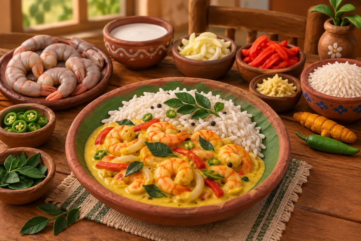 Kerala-Style Shrimp Moilee
