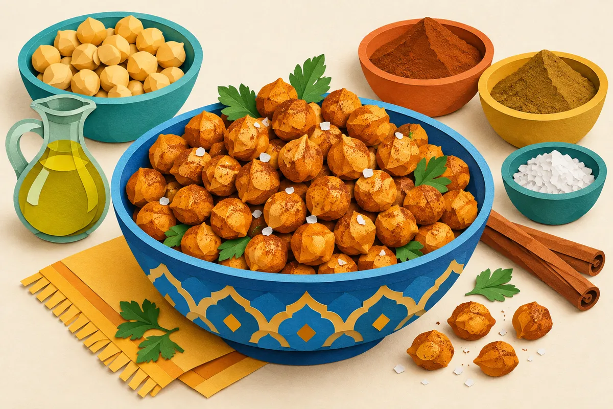 Cinnamon Roasted Chickpeas