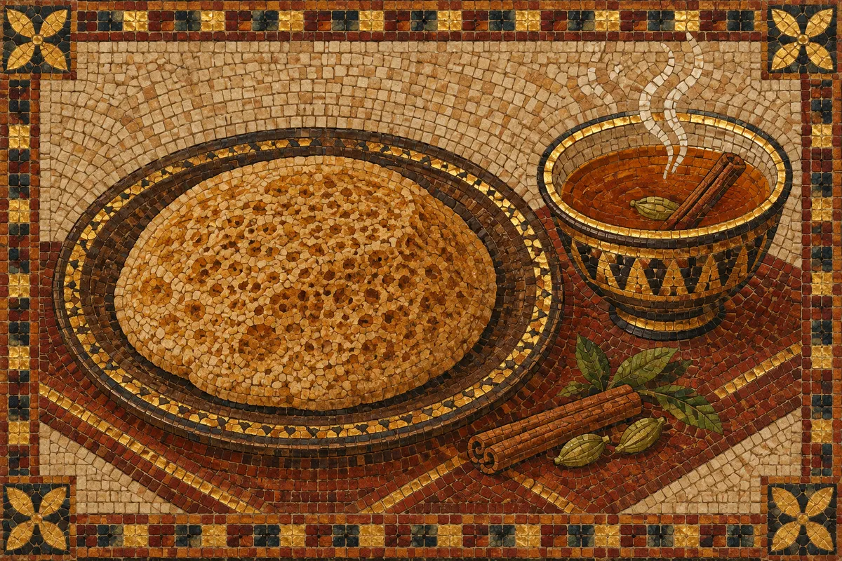 Fresh Dabo with Spiced Tea