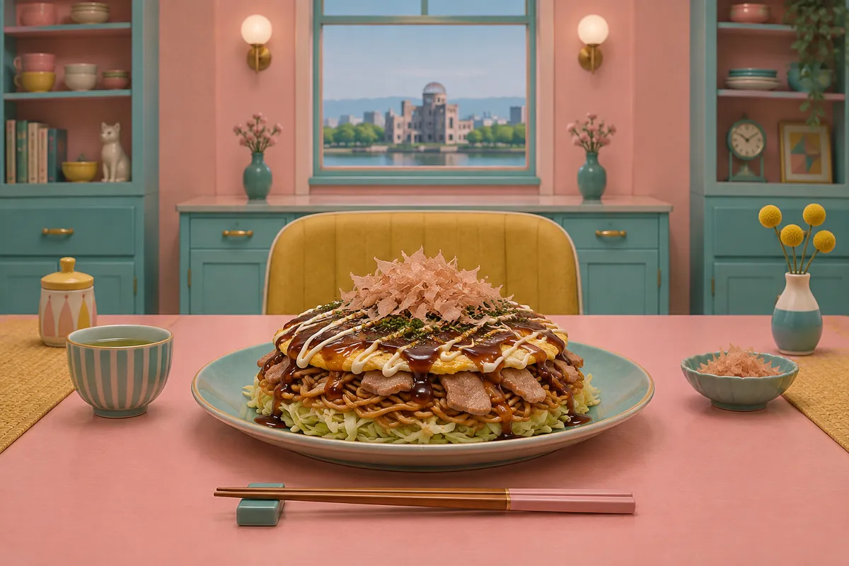 Hiroshima-Style Okonomiyaki
