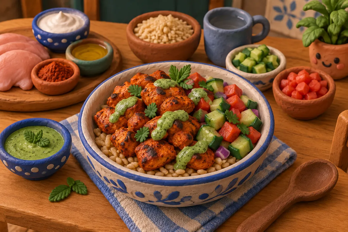 Tandoori Chicken Grain Bowl
