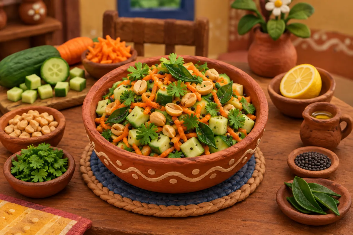 Cucumber Peanut Kosambari