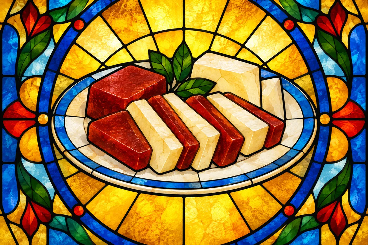 Guava and Minas Cheese Plate