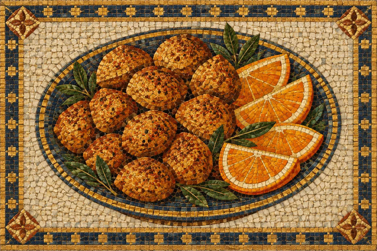 Dabo Kolo with Orange Slices