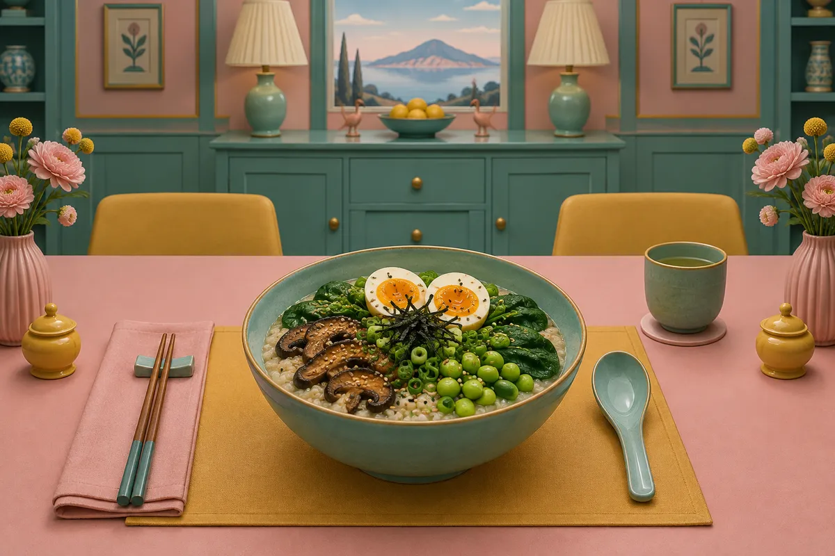 Japanese-Style Savory Oatmeal