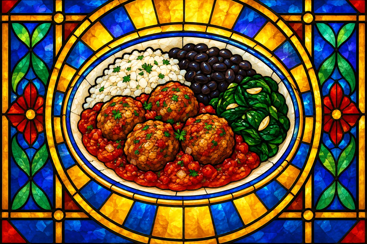 Brazilian Turkey Meatballs in Tomato Sauce