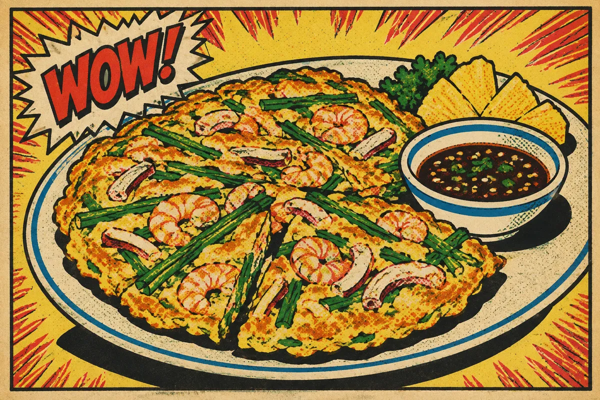 Haemul Pajeon Breakfast Plate