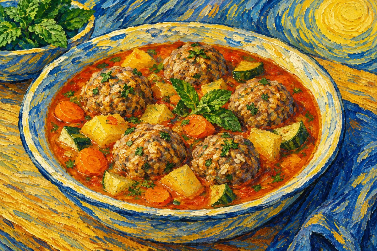 Albondigas en Caldo