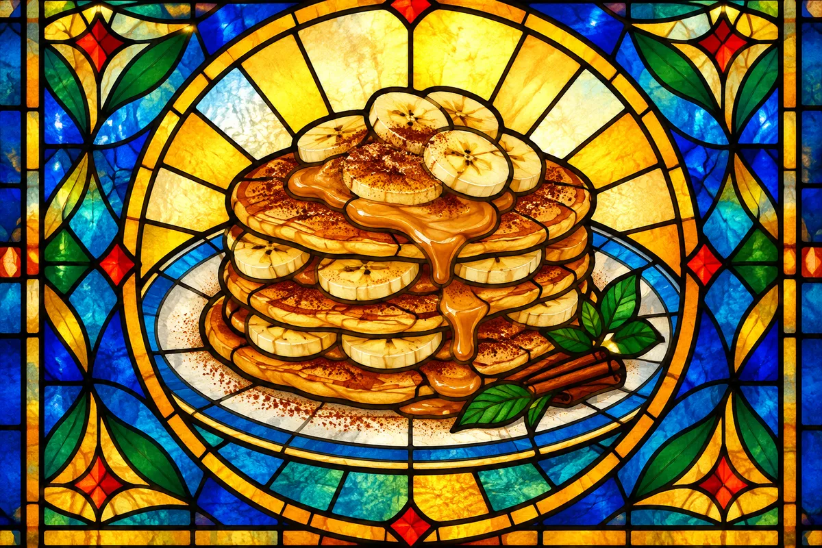 Brazilian Banana Oat Pancakes