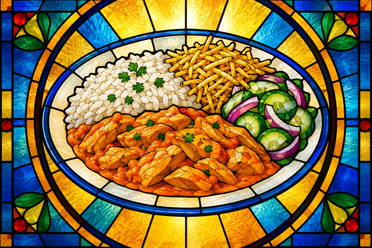 Brazilian Chicken Stroganoff with Rice