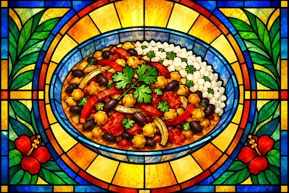 Brazilian Vegetable Moqueca with Black Beans