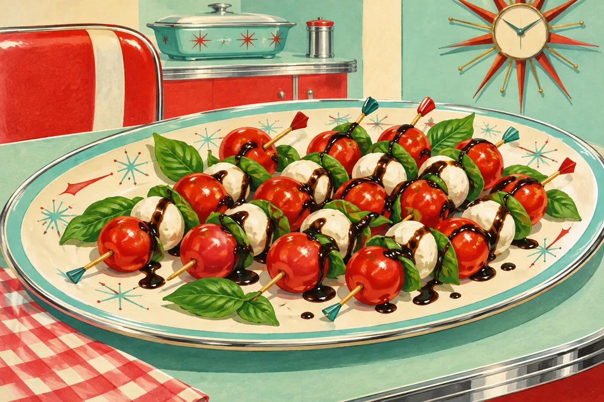 Mini Caprese Skewers