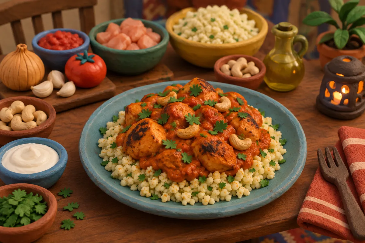 Chicken Tikka Masala with Cauliflower Rice