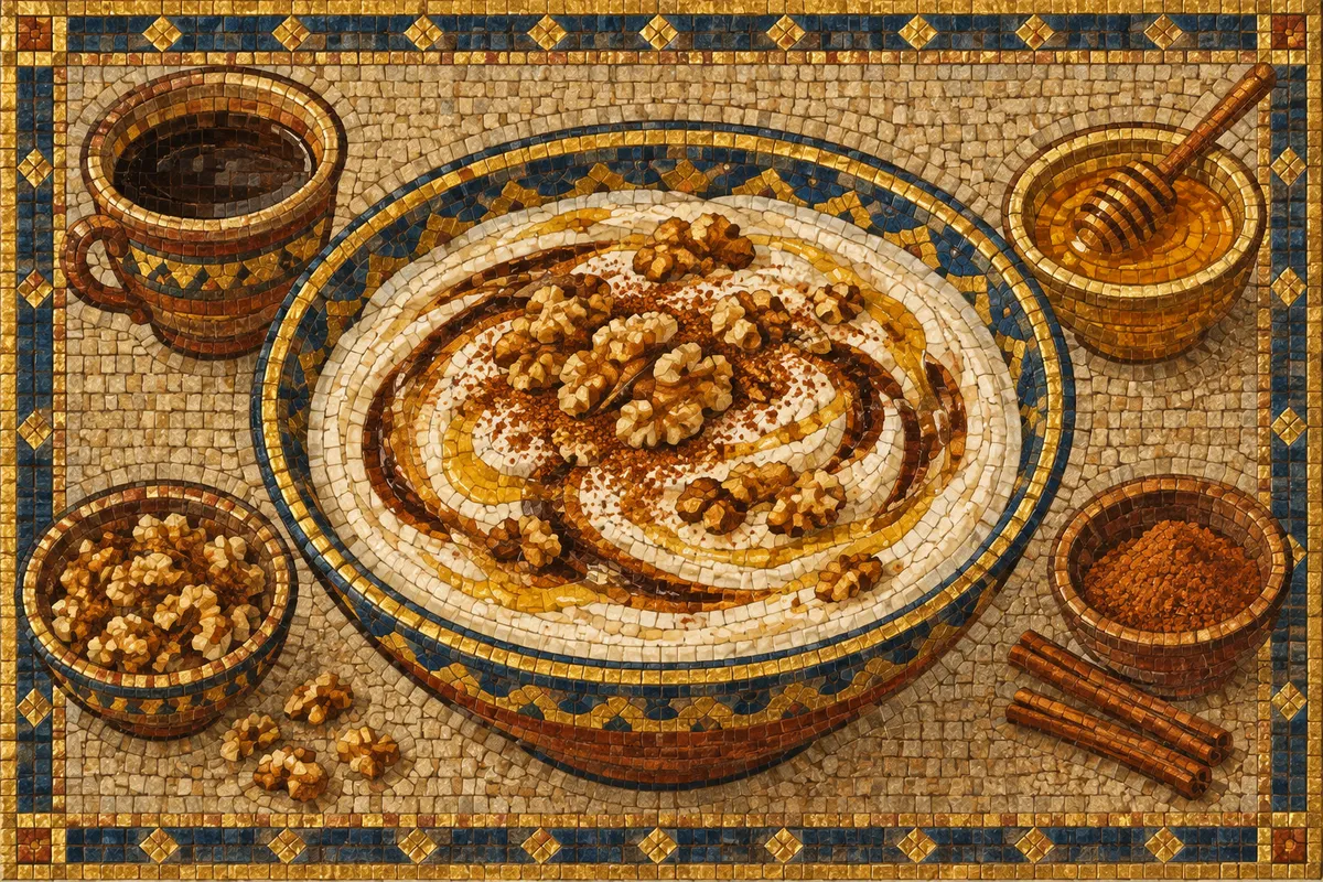 Ethiopian Coffee Yogurt with Walnuts