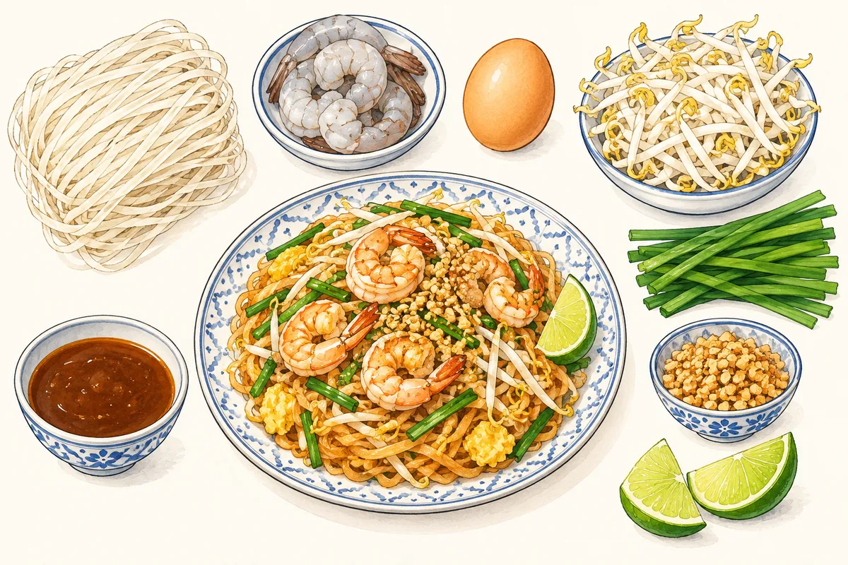 Pad Thai Shrimp