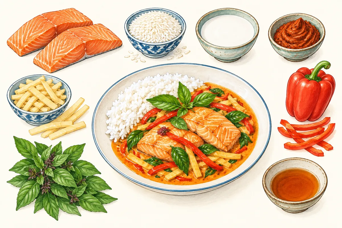 Red Curry Salmon