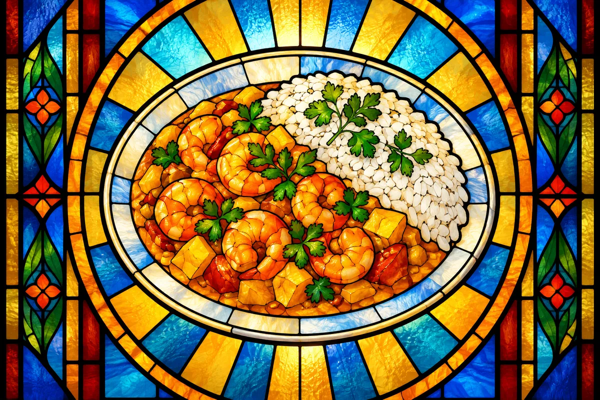 Shrimp Bobó with Rice