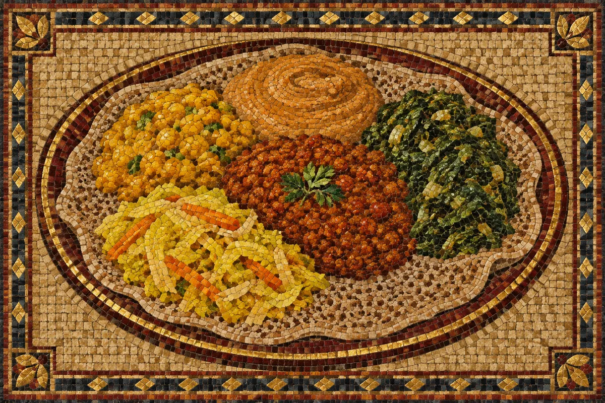 Vegetable Beyaynetu Platter