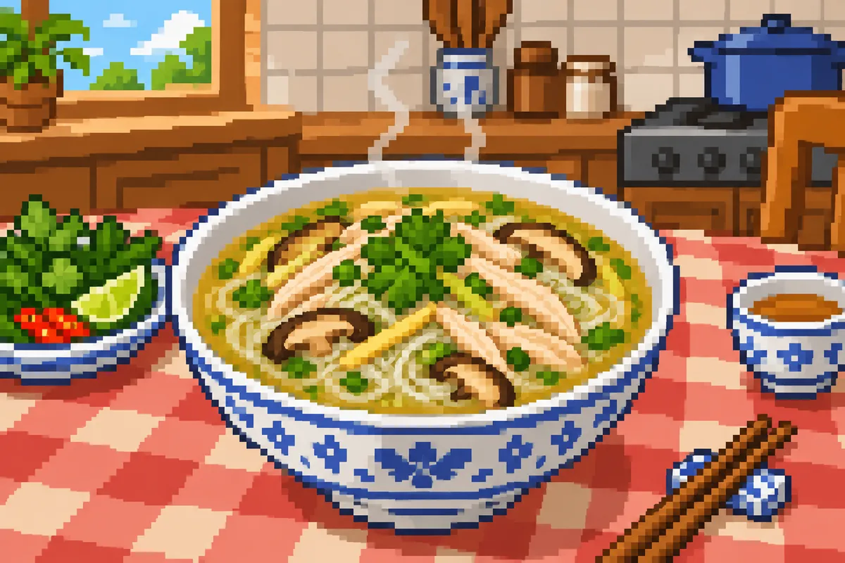 Miến Gà Ginger Soup
