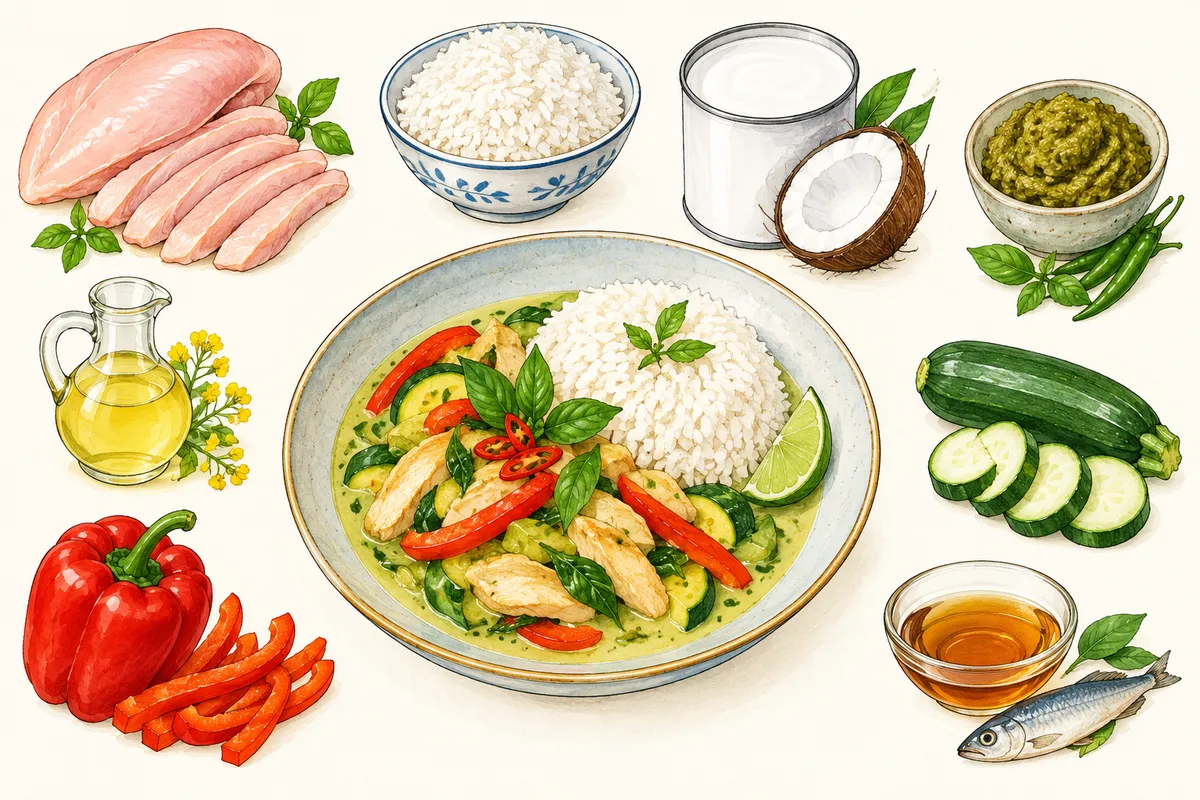 Green Curry Chicken