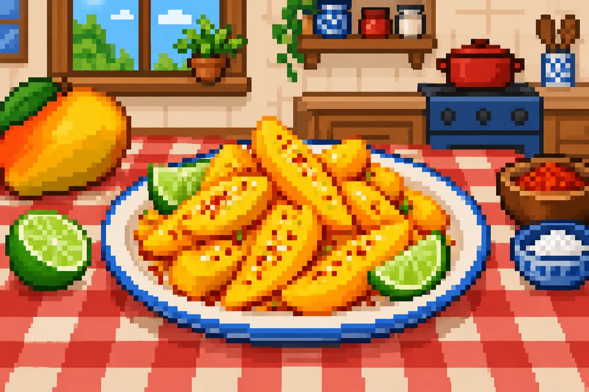 Fresh Mango with Chile Lime